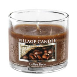 Village Candle Mini Glass Votive - Coffee Bean