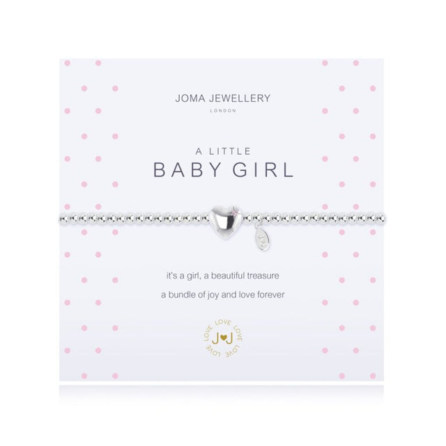 A beautiful silver plated heart with sparkling pink crystal for a girl is the perfect gift.