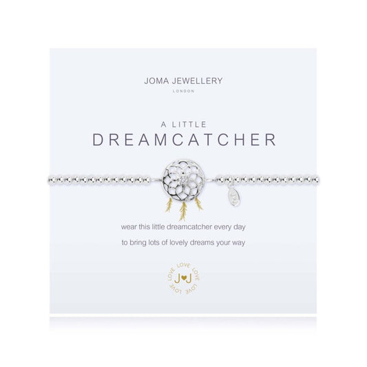 The dreamcatcher pendant is a beautiful filigree charm with a crystal centre piece, so pretty