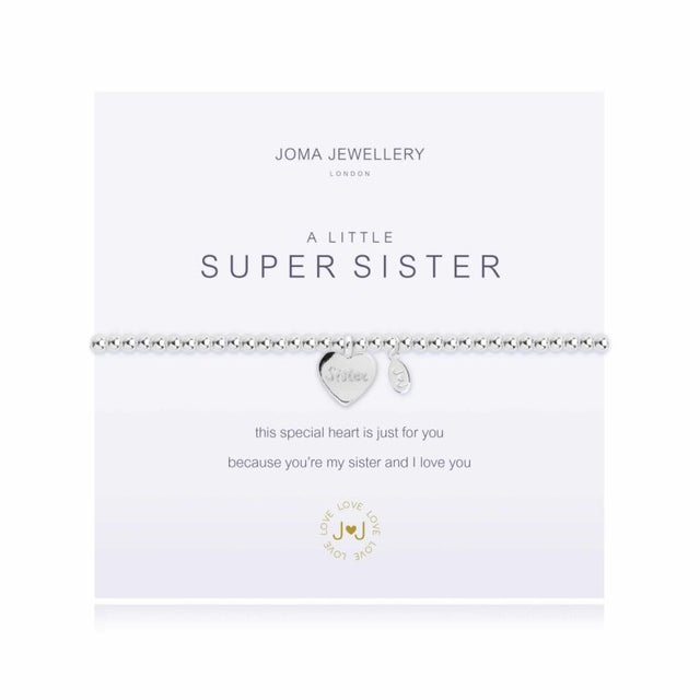 This beautiful silver plated "sister"  heart with sparkling crystal is a gorgeous gift for the perfect sister.
