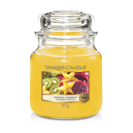 Yankee Candle Medium Jar - Tropical Starfruit