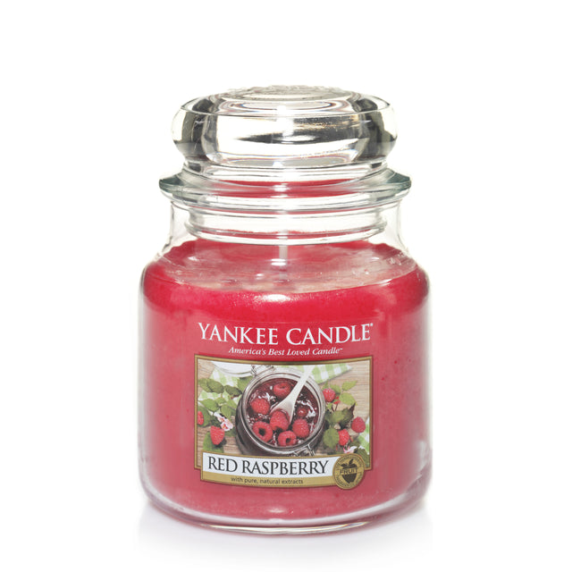 Yankee Candle Medium Jar - Red Raspberry
