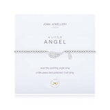 Wear this sparkling angel wing, a little peace and protection it will bring.