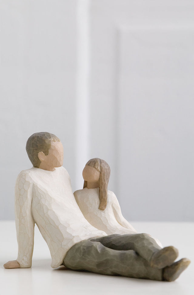 Willow Tree Figurines - Father & Daughter
