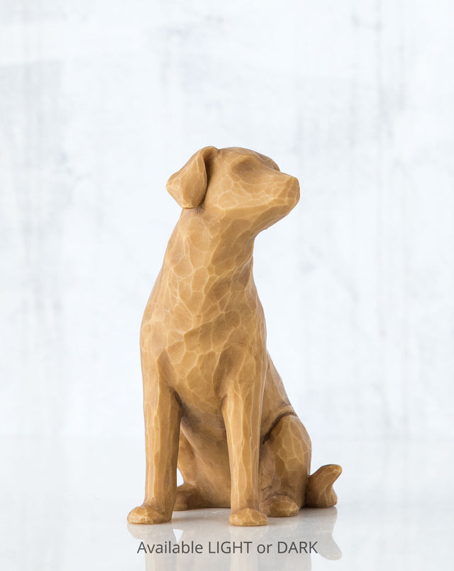 Willow Tree Figurines - Love My Dog (Light)