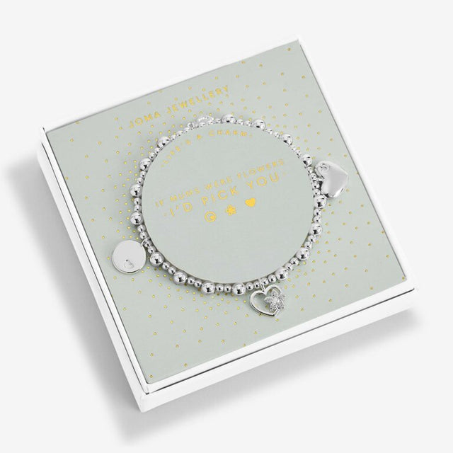 Joma Jewellery - Lifes A Charm - If Mums Were Flowers Id Pick You Bracelet