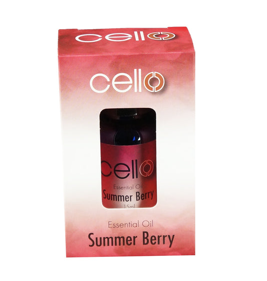   Tantalizingly juicy strawberries are combined with ripened pomegranate and succulent peach in this delicious summery treat. Vetiver, seductive musk and vanilla give this a sophisticated finish   Our Cello Essential Oils have been lovingly created to work in harmony with our Ultrasonic Diffusers, to give you a unique sensory offering.    Simply add water to the fill line on your Ultrasonic Diffuser and add 3-5 drops of essential oils, replace the lid and cover, turn on and enjoy.  