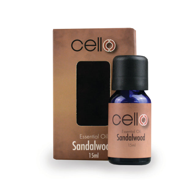   Sweet, powdered and creamy ‚ our Sandalwood is alluring, warm and dreamy.   Our Cello Essential Oils have been lovingly created to work in harmony with our Ultrasonic Diffusers, to give you a unique sensory offering.  