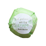 Unwrap our White Grape bath bomb when your bath is almost full. Submerge and swirl the bath bomb through the water and enjoy it fizzing away releasing its gorgeous scent. Once it‚s completely dissolved, it will leave your bath fragranced with that extra special little fizz Italy is known for!