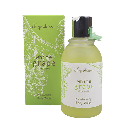 An indulgent body wash blended using the finest ingredients to be kind on your skin whilst cleansing your body with a luxurious lather. Gently fragranced with White Grape & Aloe to complement our Eau de Parfum, Body Mist and Lotion.