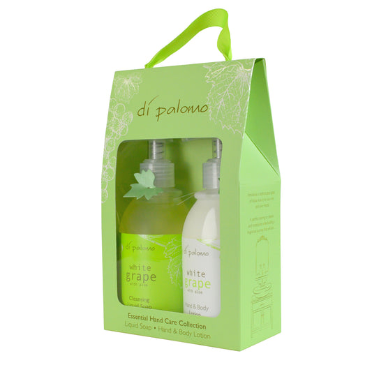 A Magical mix of our White Grape Liquid Soap and luxurious Hand & Body Lotion.
