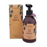 A rich, indulgent lotion blended with the finest ingredients including sweet almond oil to leave your skin smooth and supple.Gently fragranced with Wild Fig and Grape to complement our Body Wash, Eau de Parfum and Body Mist