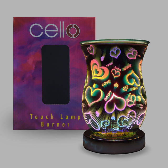 Cello Electric Wax Burner Touch 3D - Heart