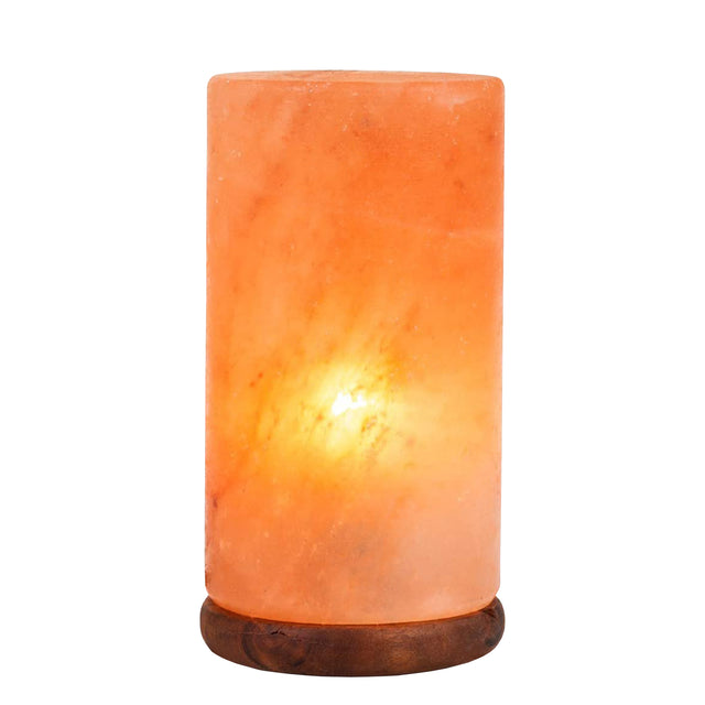 Its relaxing benefits make this Pillar Salt Lamp the perfect bedside table accessory.
