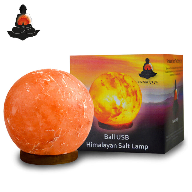 The Salt of Life - Himalayan Salt Lamp Ball USB