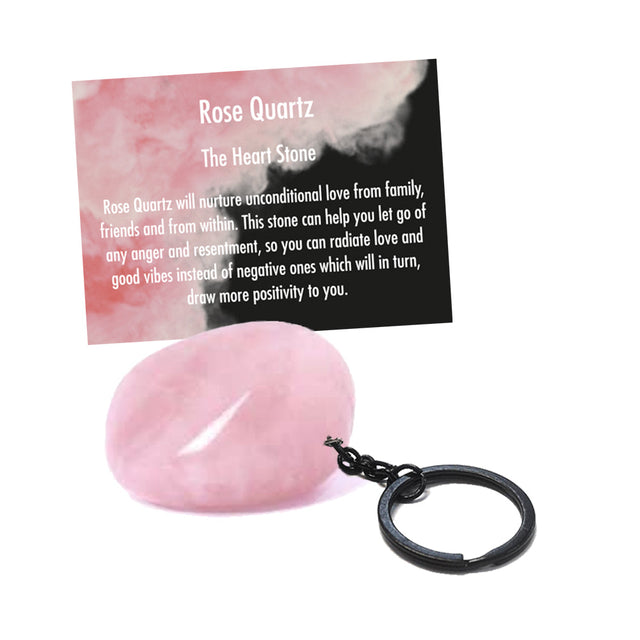 The Heart Stone
Rose Quartz will nurture unconditional love from family, friends and from within. This stone can help you let go of any anger and resentment so you can radiate love and good vibes instead of negative ones which will in turn, draw more positivity to you.
