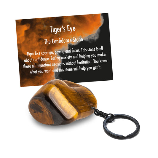 The Confidence Stone
Tiger-like courage, power, and focus. This stone is all about confidence. Easing anxiety and helping you make those all-important decisions without hesitation. You know what you want and this stone will help you get it.
