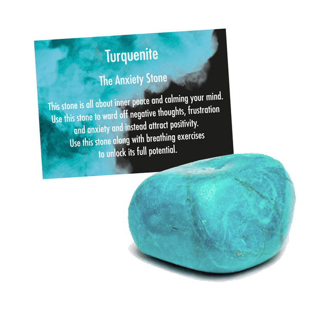The Anxiety Stone
This stone is all about inner peace and calming your mind. Use this stone to ward off negative thoughts, frustration and anxiety and instead attract positivity. Use this stone along with breathing exercises to unlock its full potential.
