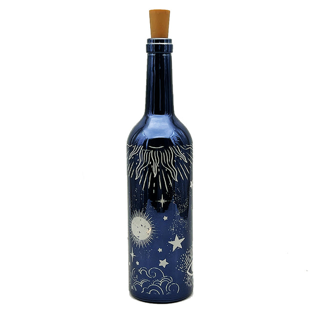 Cello Lighting - Celestial Midnight Blue Bottle - Large