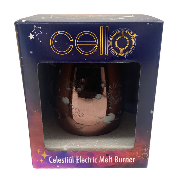 Cello Celestial Electric Wax Burner - Copper
