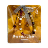 Wear this bracelet to feel the benefits of your gemstone.Nurturing, supportive and grounding are some of the advantages of this earthy stone. Aiding with decision making, emotional growth and changes in our lives, take strength from the knowledge that Mookaite Jasper will be there for you.