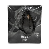 Wear this bracelet to feel the benefits of your gemstone. Onyx is a grounding stone and focuses on strength. Will power, self control and determination, all
align when you possess this stone. Strength is not always shown in a physical way.