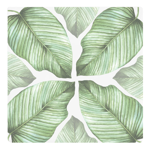 Splosh Botanical Ceramic Coaster - Banana Leaf