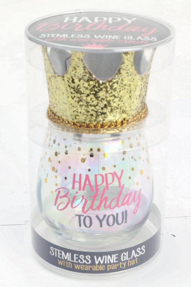 Splosh Celebration Glass - Happy Birthday