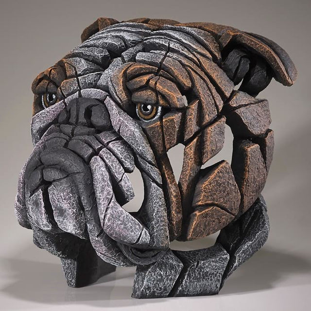 Edge Sculpture - Bulldog Bust