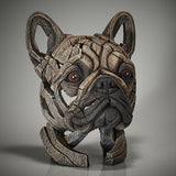 Edge Sculpture - French Bulldog Bust Fawn