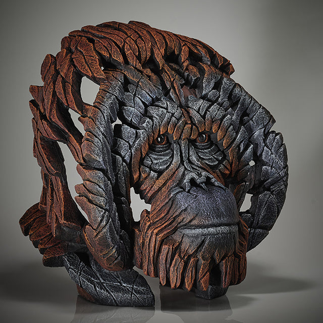 Edge Sculpture - Orangutan Bust