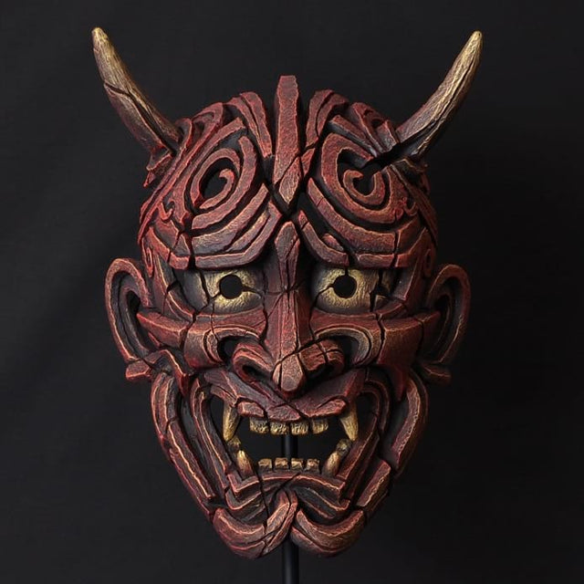 Edge Sculpture - Hannya Mask Red NEW