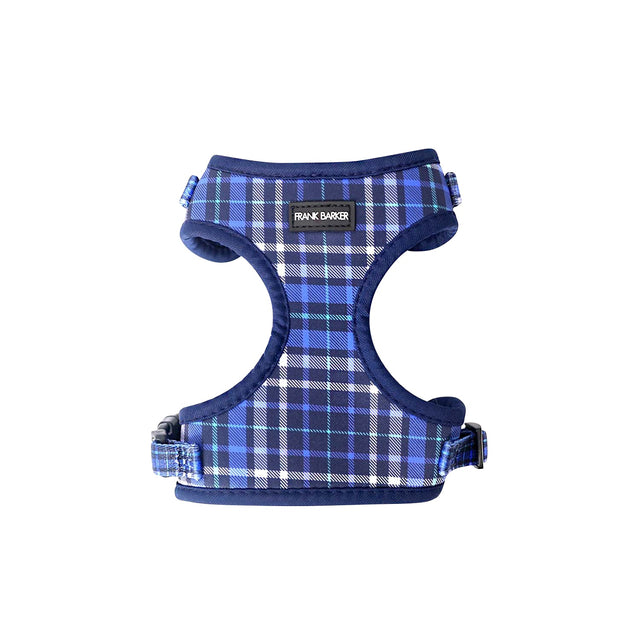 Available in 3 sizes, this cute, stylish plaid harness is the perfect new accessory for your beloved pet. With a shape that is designed to provide chest support in fabrics that wonžt irritate the legs or belly, harnesses are a must-have for puppies and larger breed dogs in reducing unnecessary pressure on their necks and backs.