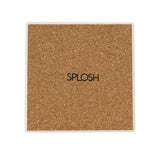 Splosh Full Bloom - Ceramic Coaster Dark Gold