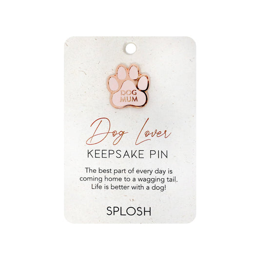 Splosh Keepsake Pin - Dog Lover