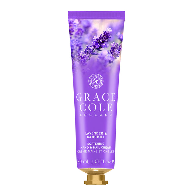 Grace Cole Hand & Nail Cream 30ml Lavender & Camomile