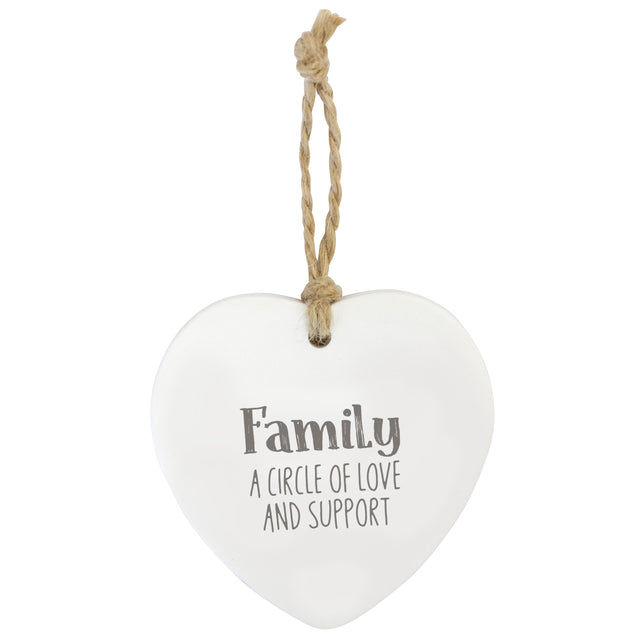 Splosh Loving Hanging Heart - Family