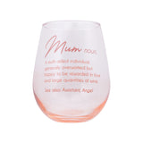 Splosh Mother's Day - Stemless Wine Glass