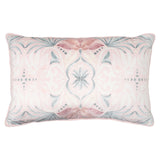 Velvet feel 35x55 cushion with beautiful print