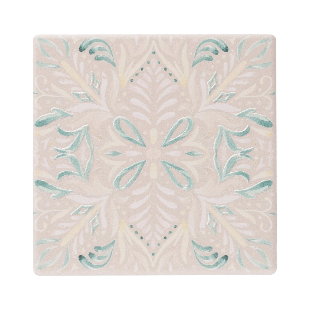 Splosh Modern Oasis Abstract Ceramic Coaster
