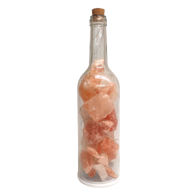 The Salt of Life - Himalayan Salt Bottle Lamp