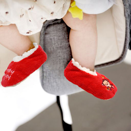 Splosh Toddlers Red Monkey Slippers