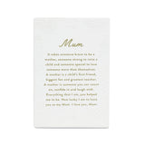 Inspired by their previous best-selling Life Quotes range, Precious Quotes include 12 different verses, with each Quote a meaningful gift idea for someone special. Conveying a custom themed message in a 3D embossed text upon delicate etched floral designs, each Precious Quote also comes with its own custom gift box that features exquisite gold foil detail and personalised ‚“To‚ and ‚“From‚ fields.