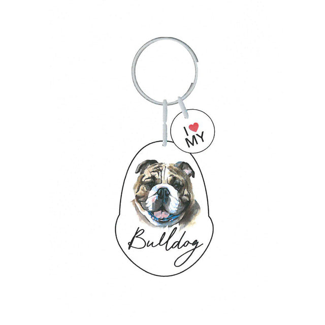 Splosh Pet Keyring - Bulldog