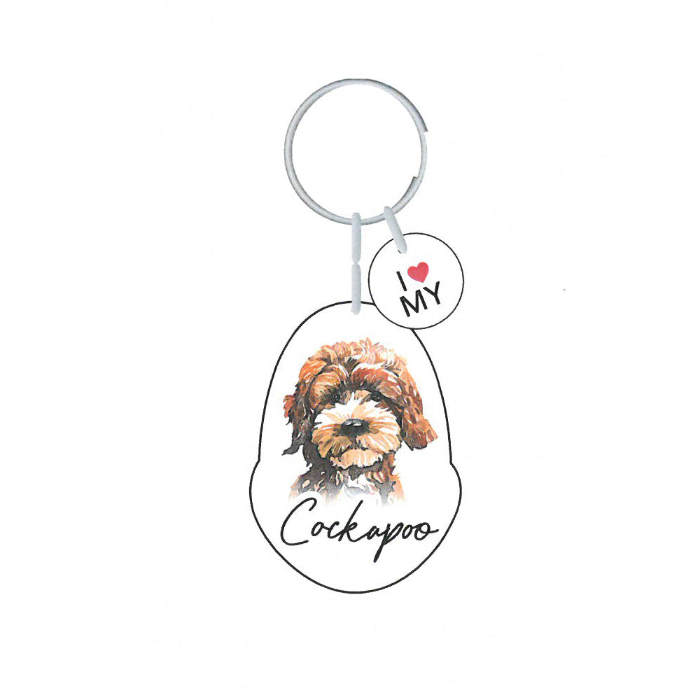 Splosh Pet Keyring - Cockapoo | Collectables