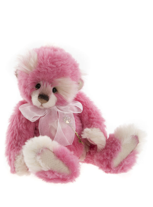 Kahlo is a fully jointed bear from the Charlie Bears 2022 Isabelle Collection. Size 33cm/13. Animal type Bear. Height in bear paws 11