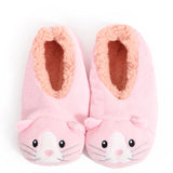 Splosh Womens Pink Cat Slippers