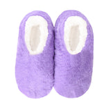 Timeless and elegant, the Purple BrightsÅ¾ are the perfect pair for the woman seeking bold statements and bright colours yet in comfy, plush fabrics.
With styles and sizes to suit every age, snuggle up with the whole family with Sploshs Snugg Ups slippers!



