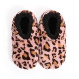 Splosh Women's Pink Leopard Slippers