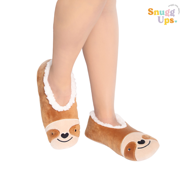 Splosh Womens Brown Sloth Slippers